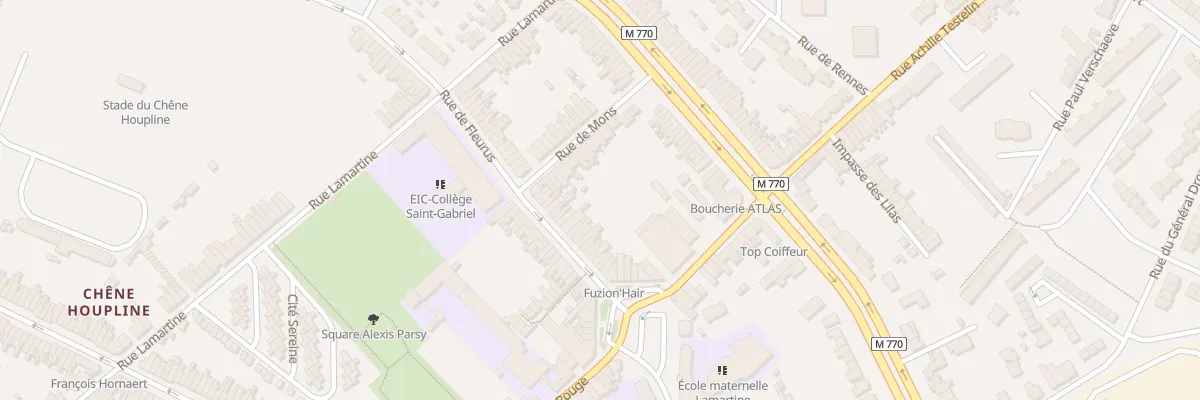 Plan du 207 Rue de Fleurus à Tourcoing