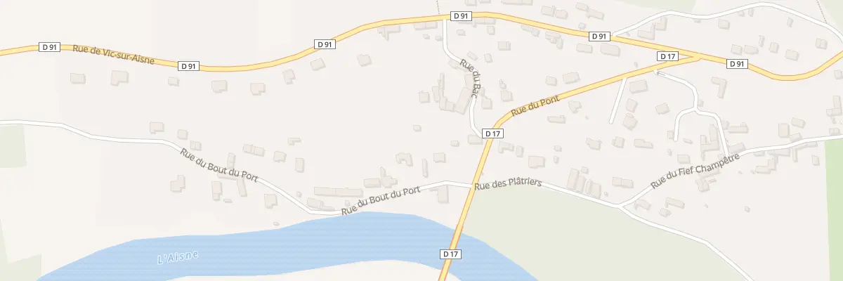 Plan du 4 Rue du Bout du Port à Fontenoy