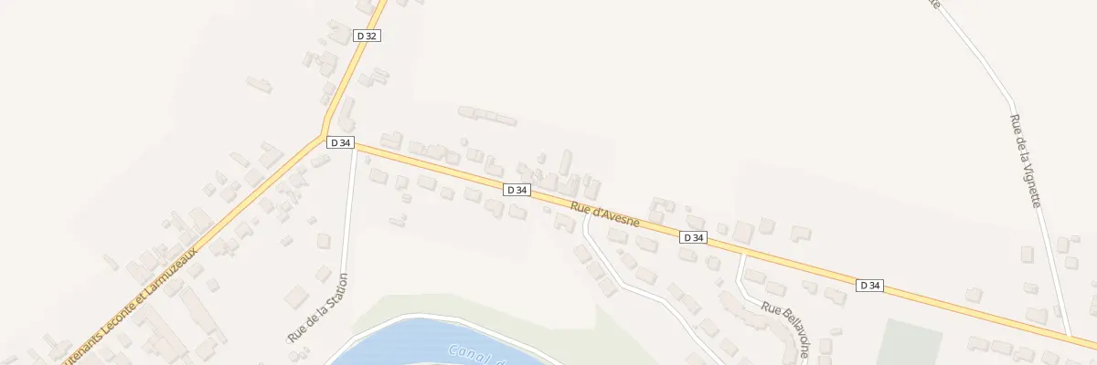 Plan du 17 Rue d’Avesne à Saint-Simon