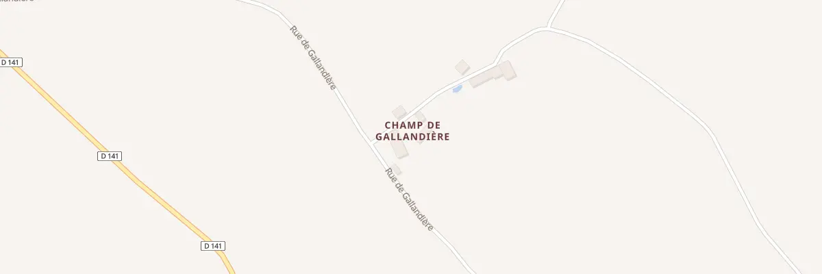 Plan du 4 Rue de Gallandière à Laféline