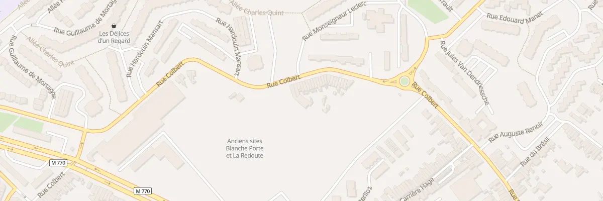 Plan du 228B Rue Colbert à Tourcoing