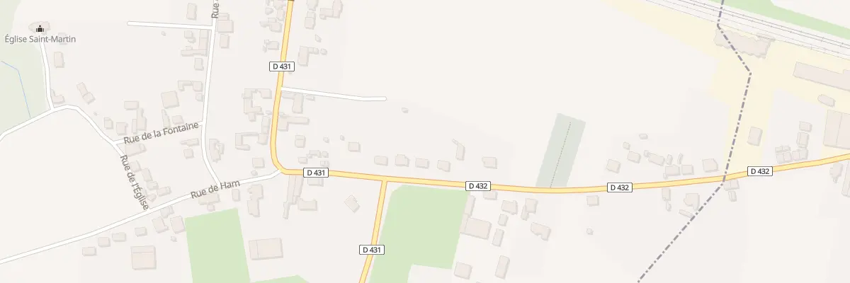 Plan du 10 Rue de Flavy à Annois