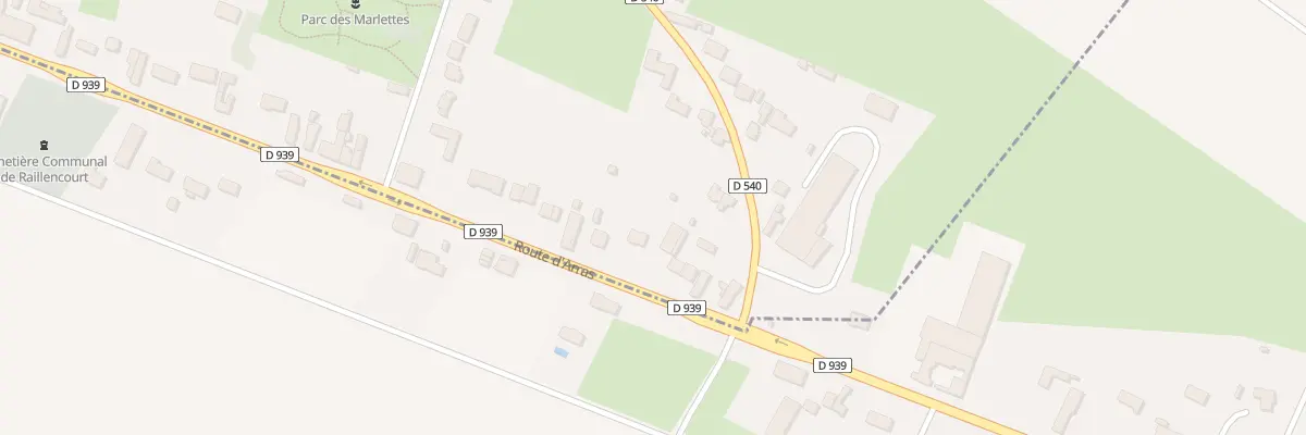 Plan du 6B Rte d’Arras à Sailly-lez-Cambrai