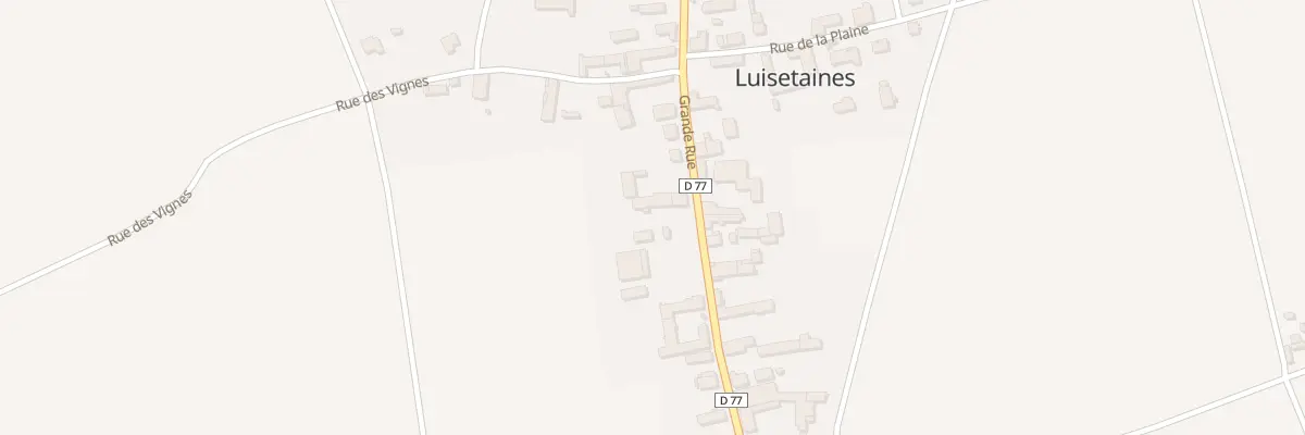 Plan du 37 Gr Grande Rue à Luisetaines