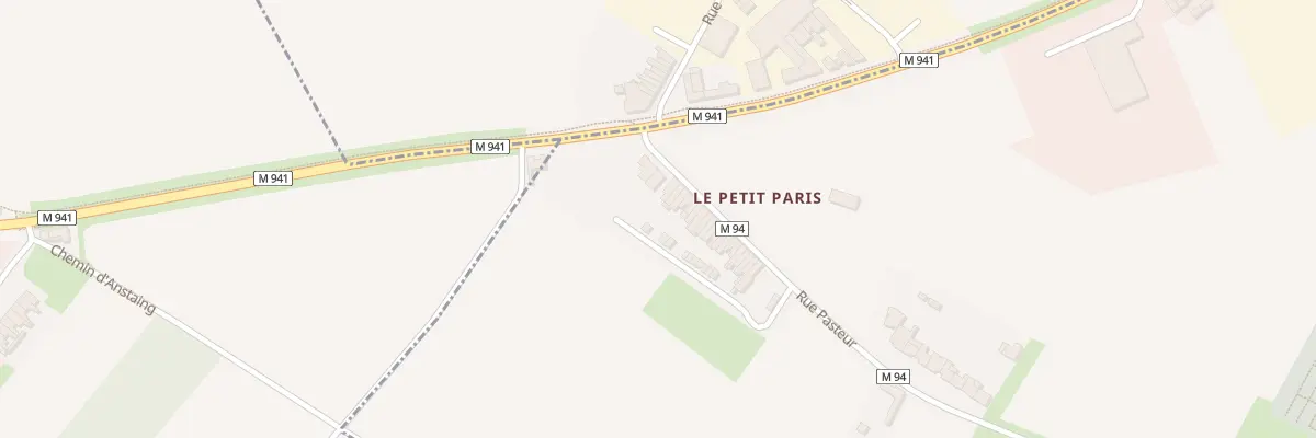Plan du 8 Rue Pasteur à Anstaing