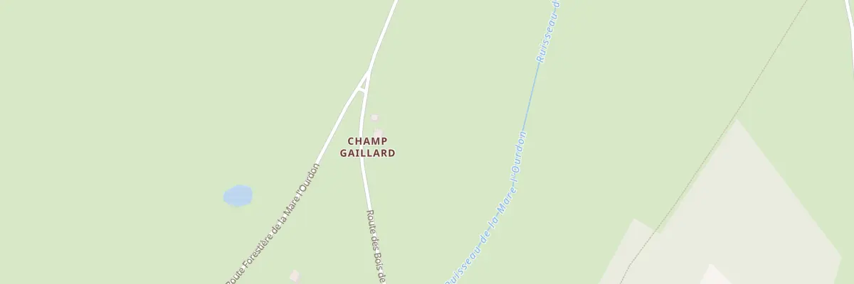 Plan du 7 Rte des Bois de Beaumont à Murlin