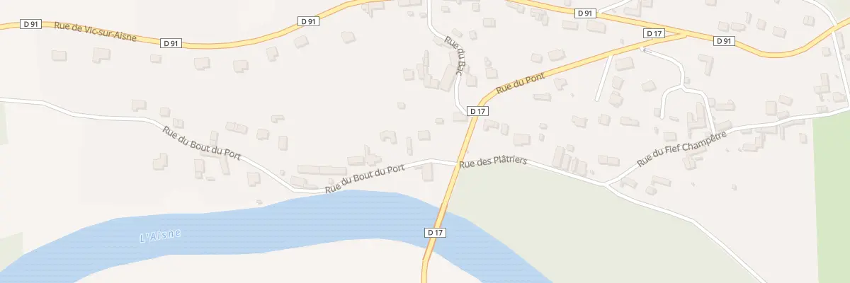 Plan du 2B Rue du Bout du Port à Fontenoy
