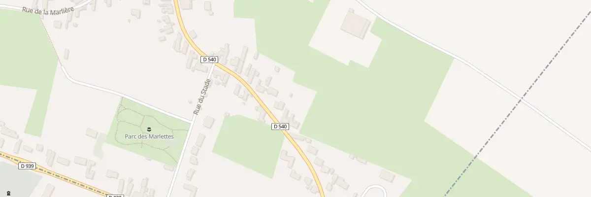 Plan du 33 Rue de la Croix Rouge à Sailly-lez-Cambrai