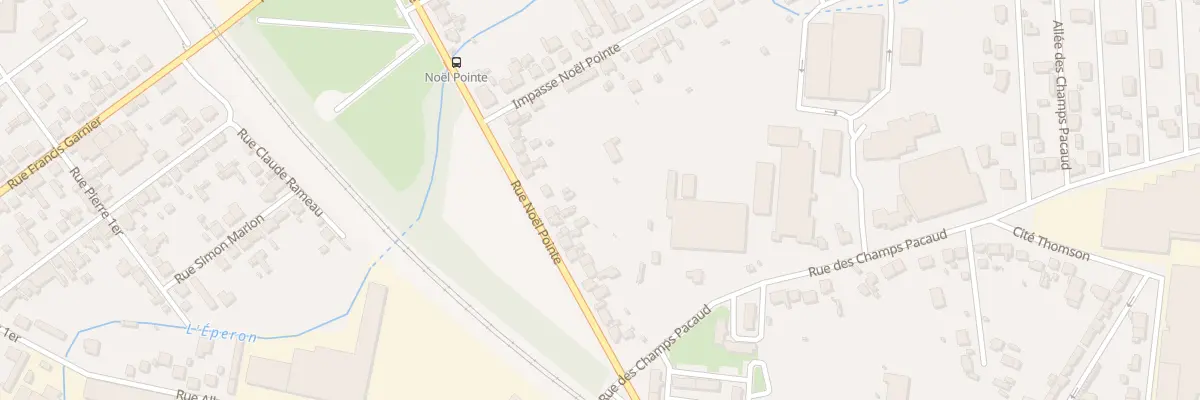 Plan du 20 Rue Noel Pointe à Nevers
