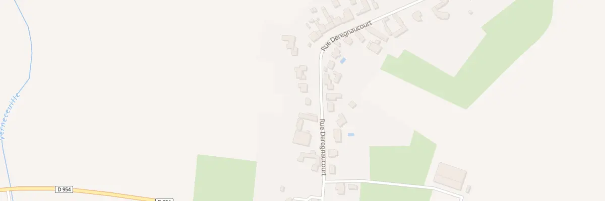 Plan du 181 Rue Deregnaucourt à Auchy-lez-Orchies
