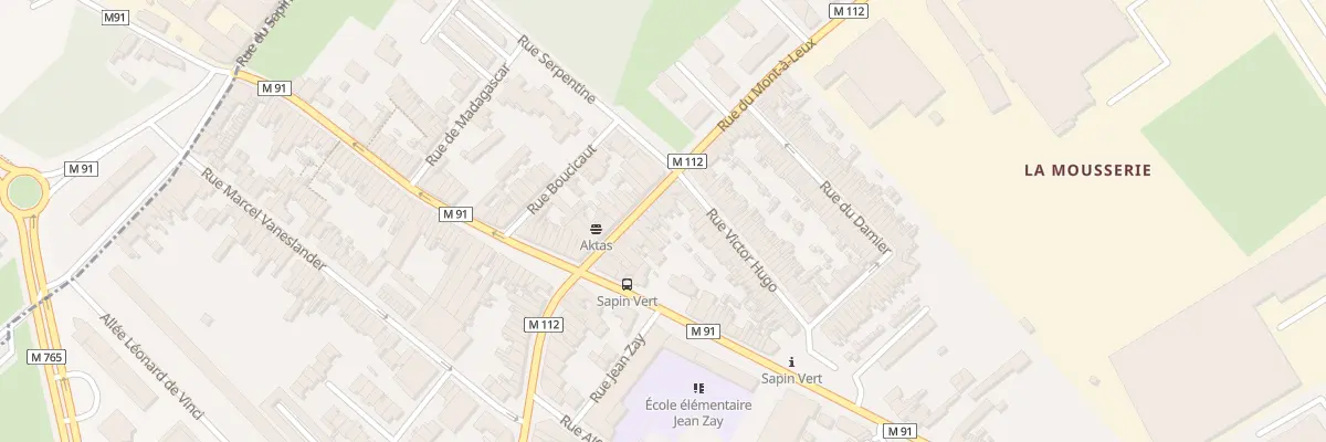 Plan du 22 Rue du Mont-à-Leux à Wattrelos