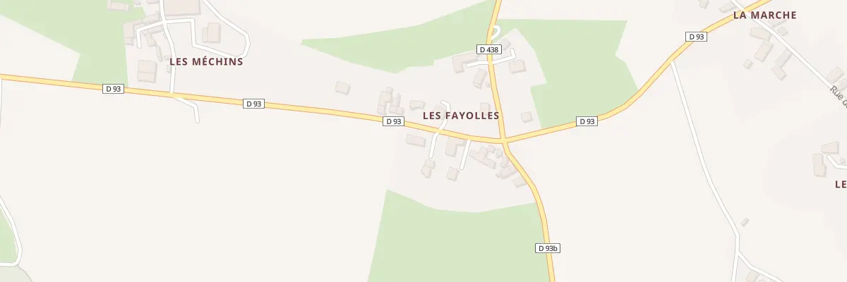 Plan du 16T Rte de la Côte Rousse à Vensat