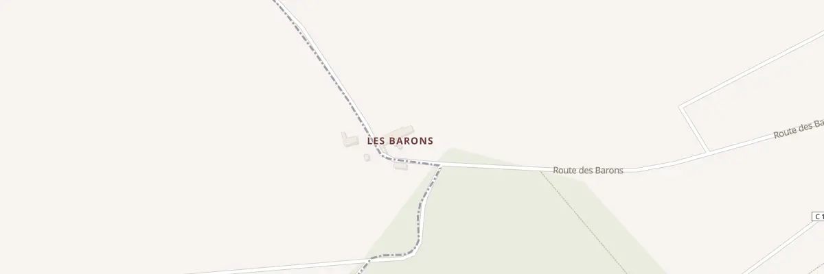 Plan du 5285 Les Barrons à Nailly