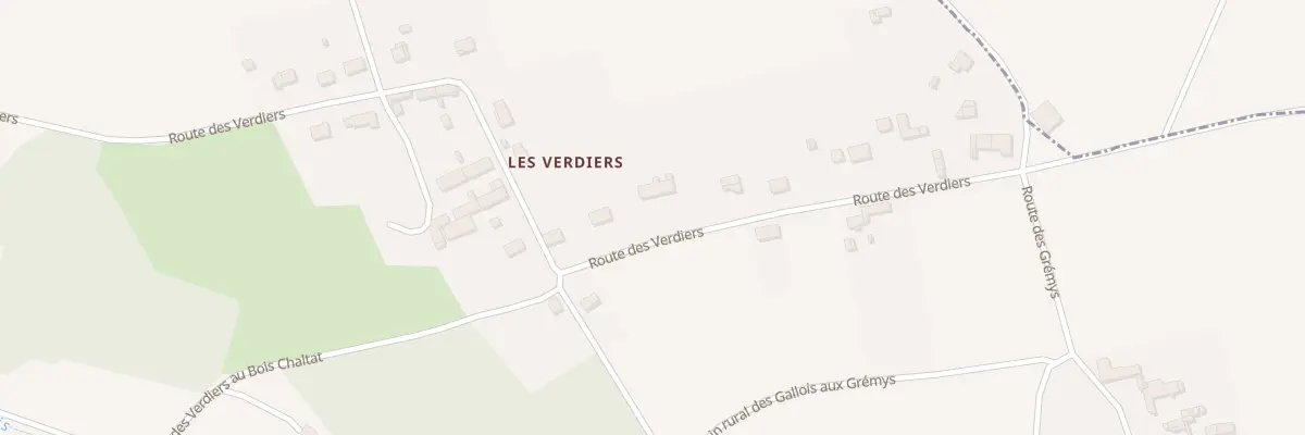 Plan du 70 Les Verdiers à Cornant