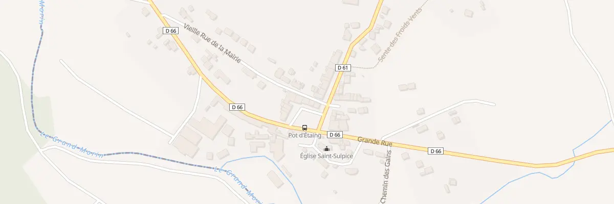 Plan du 3 Pl des Tilleuls à Chauffry