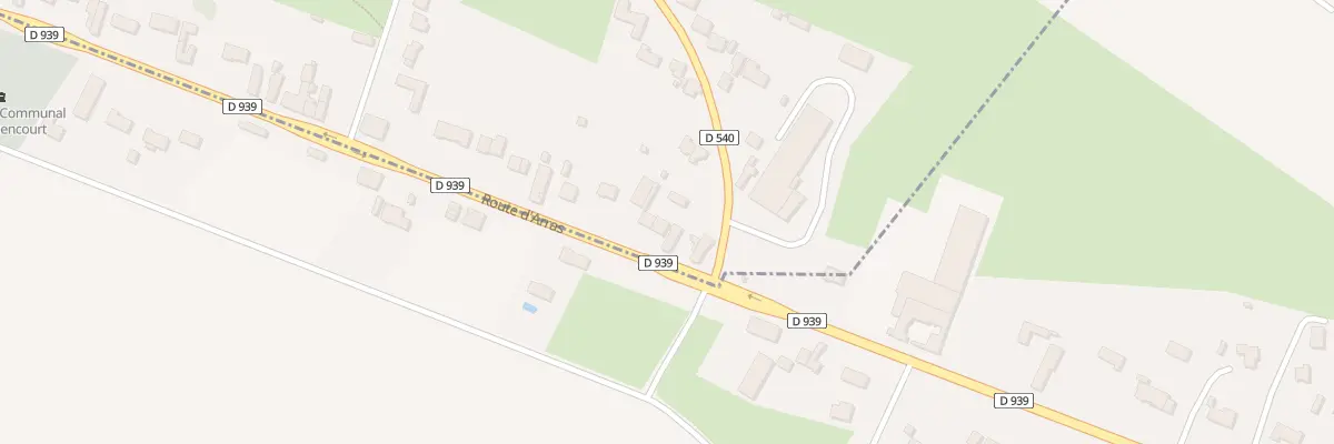 Plan du 4 Rte d’Arras à Sailly-lez-Cambrai