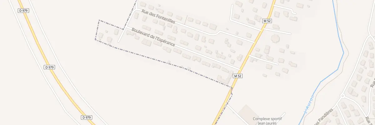 Plan du 13 Bd de l’Espérance au Cendre