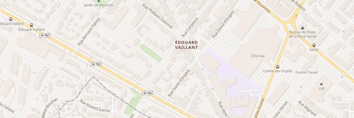 Plan du 175 Rue Carpeaux à Roubaix