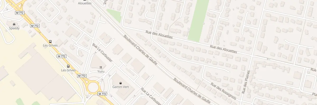 Plan du 35 Rue des Rossignols à Cournon-d’Auvergne