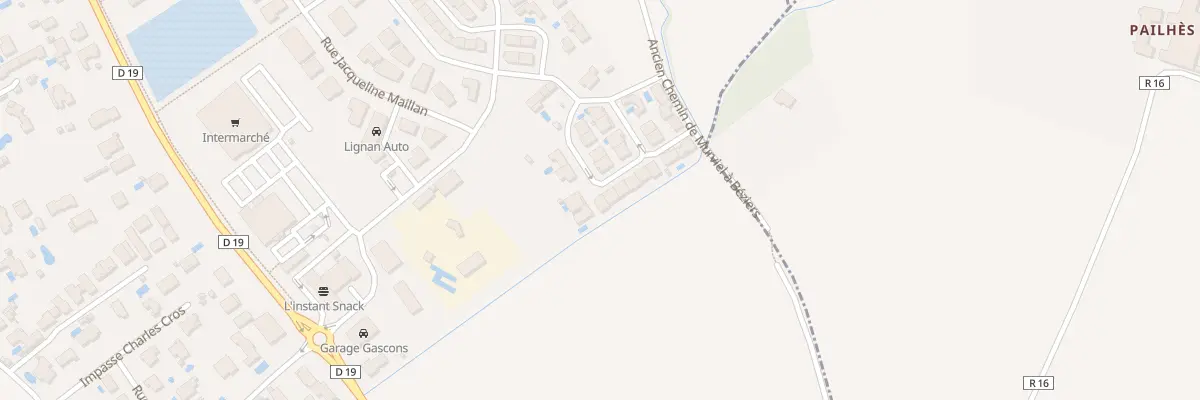 Plan du 27 Rue Louis de Funès à Lignan-sur-Orb