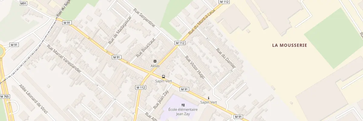 Plan du 51 Rue Victor Hugo à Wattrelos