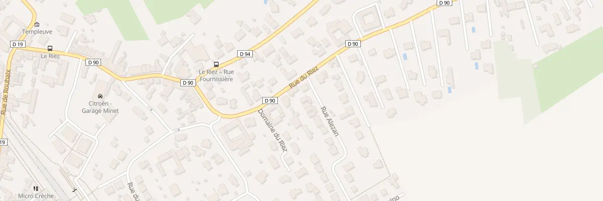 Plan du 1A Rue Alezan à Templeuve-en-Pévèle