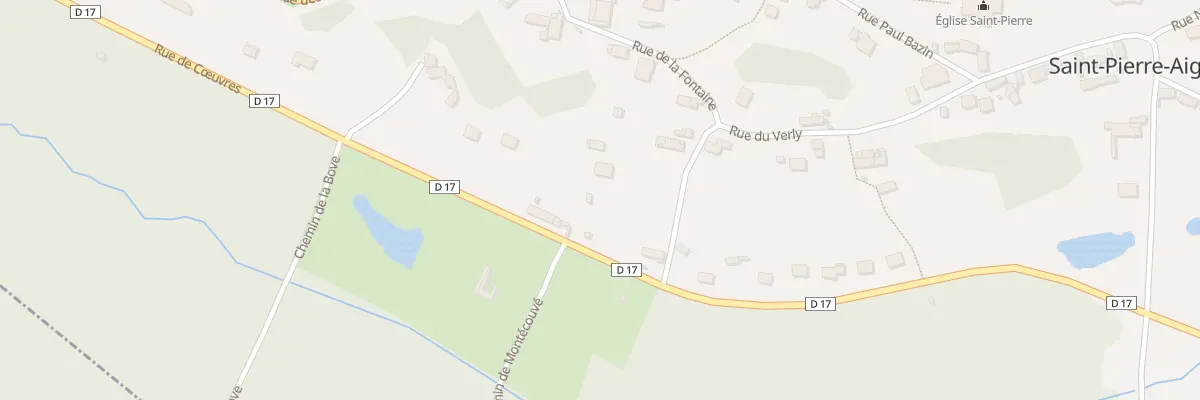 Plan du 1 Rue du Verly à Saint-Pierre-Aigle