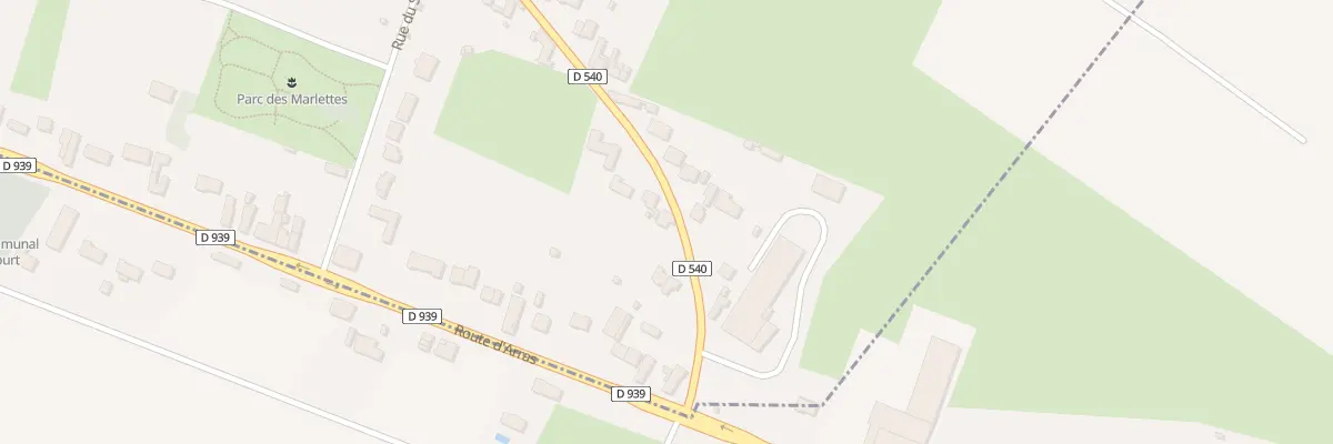 Plan du 54 Rue de la Croix Rouge à Sailly-lez-Cambrai