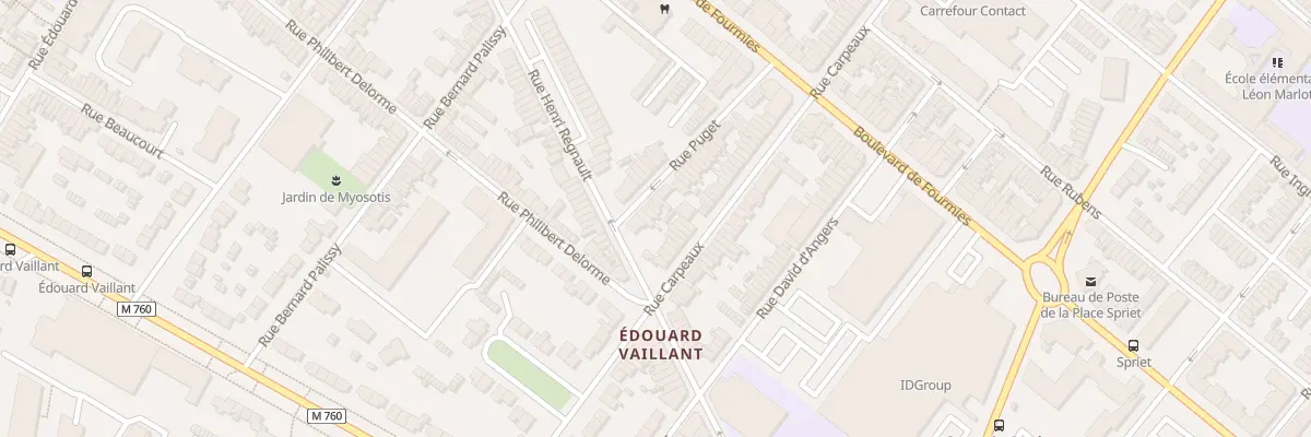 Plan du 51 Rue Puget à Roubaix