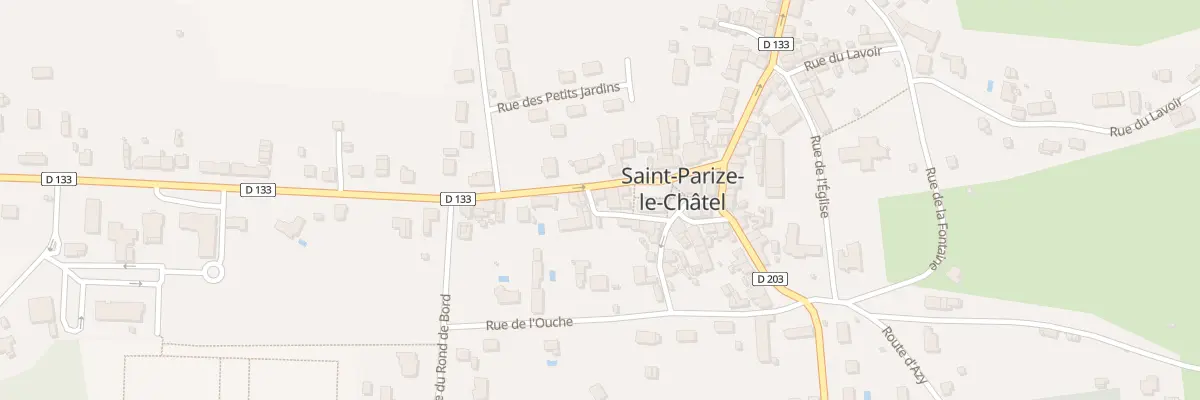 Plan du 9 Rue de la Poste à Saint-Parize-le-Châtel
