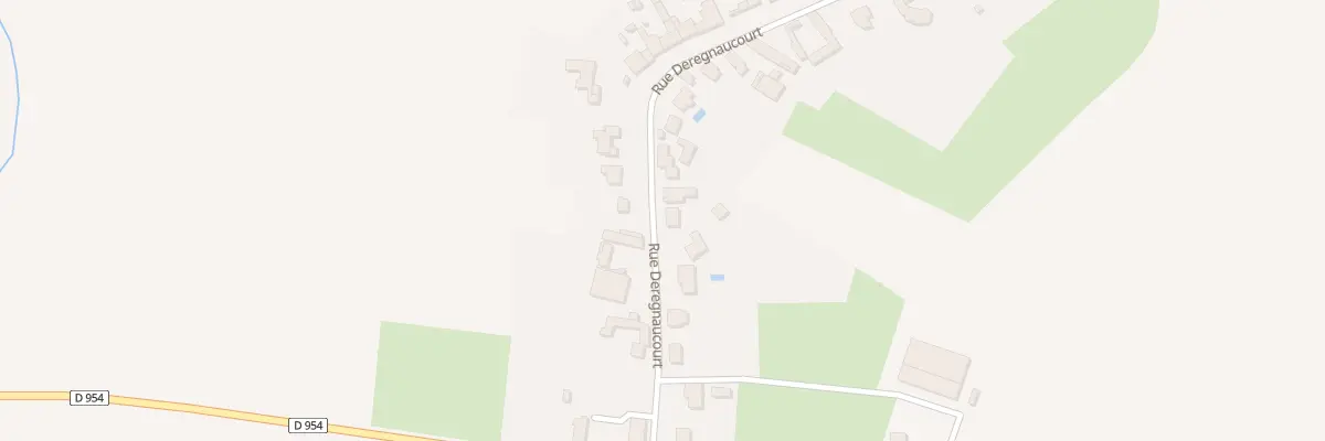 Plan du 166 Rue Deregnaucourt à Auchy-lez-Orchies