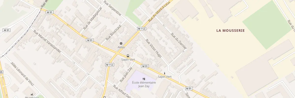 Plan du 41 Rue Victor Hugo à Wattrelos