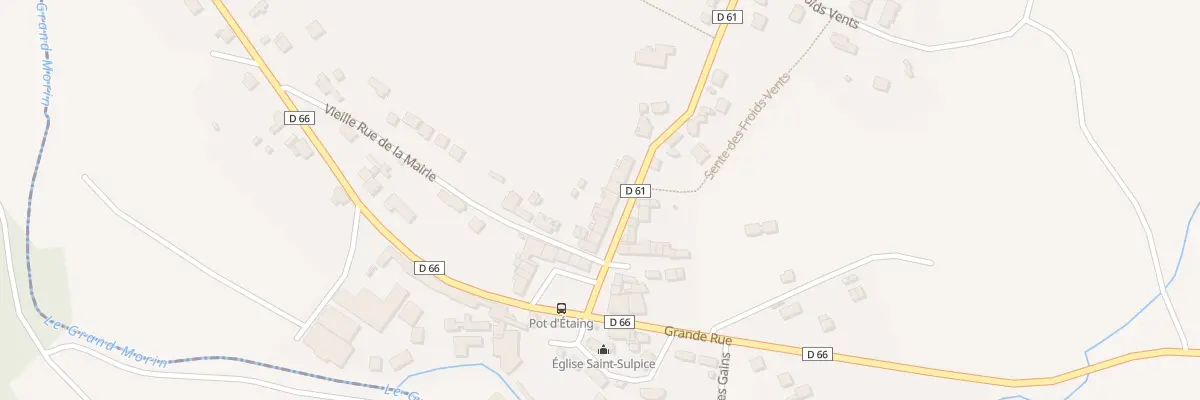 Plan du 96 Rue de la Mairie à Chauffry