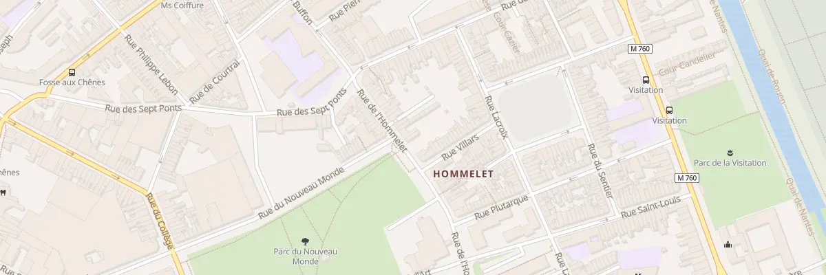 Plan du 188 Rue de l’Hommelet à Roubaix