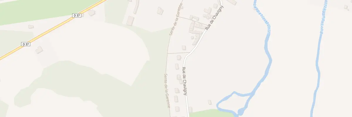 Plan du 58 Rue de Chavigny à Saint-Cyr-sur-Morin