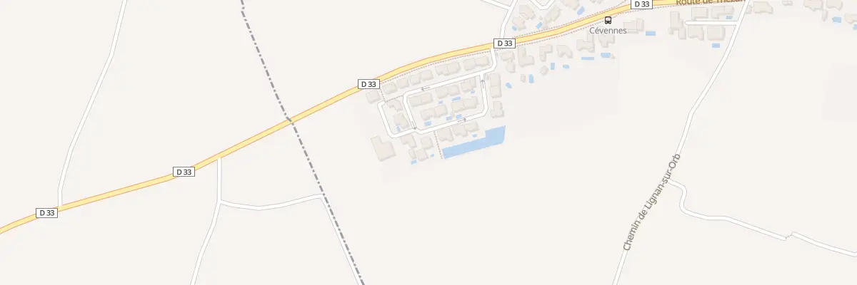 Plan du 24 Las Taillades à Pailhès