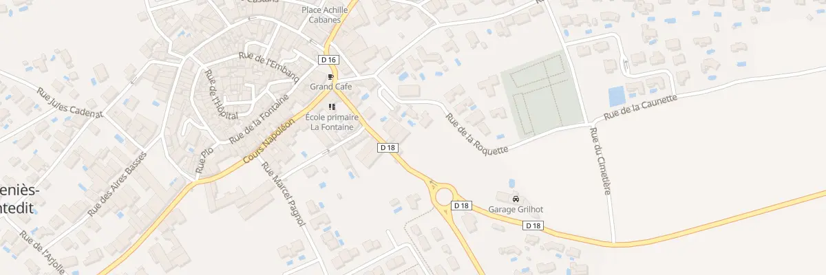 Plan du 5417F Av de la Republique à Saint-Geniès-de-Fontedit