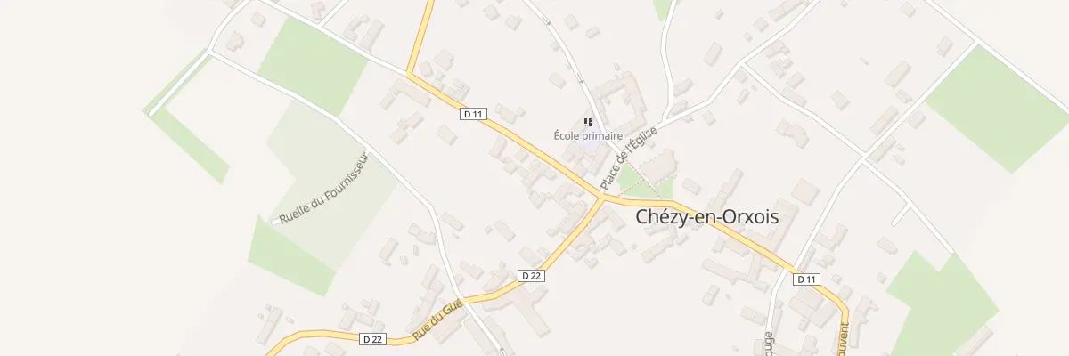 Plan du 5 Rue du Mont à Chézy-en-Orxois