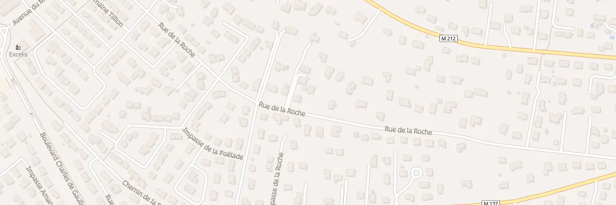 Plan du 58 Rue de la Roche à Cournon-d’Auvergne
