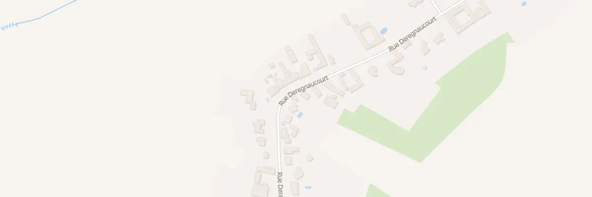 Plan du 288 Rue Deregnaucourt à Auchy-lez-Orchies