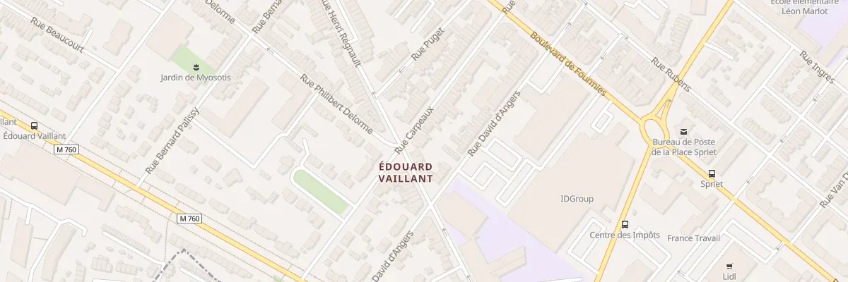 Plan du 145 Rue Carpeaux à Roubaix