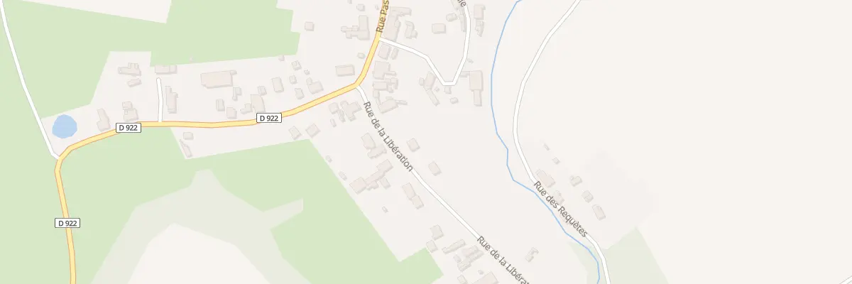 Plan du 5 Rue de la Libération à Abbécourt