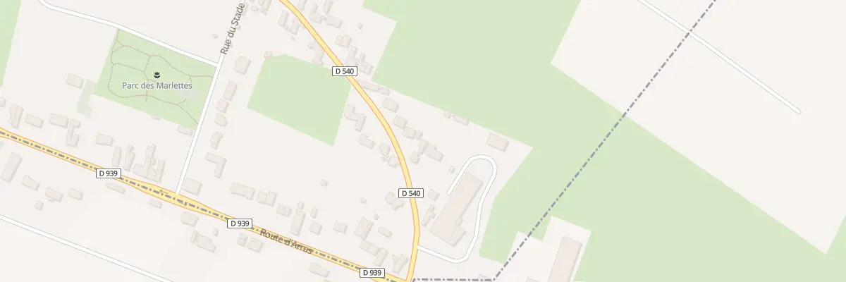 Plan du 39 Rue de la Croix Rouge à Sailly-lez-Cambrai