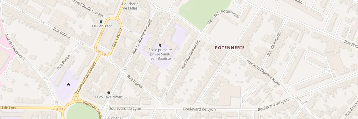 Plan du 26 Rue Paul Demulder à Roubaix