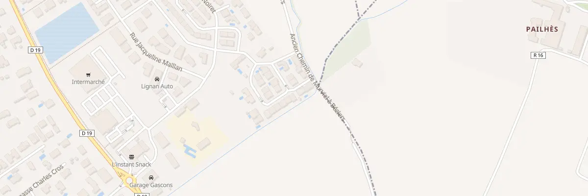 Plan du 17 Rue Louis de Funès à Lignan-sur-Orb