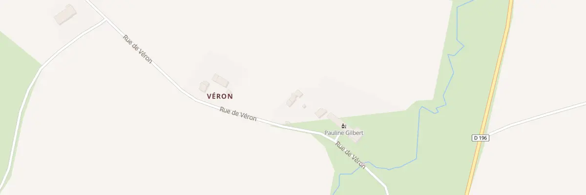 Plan du 30 Veron à Chasnay