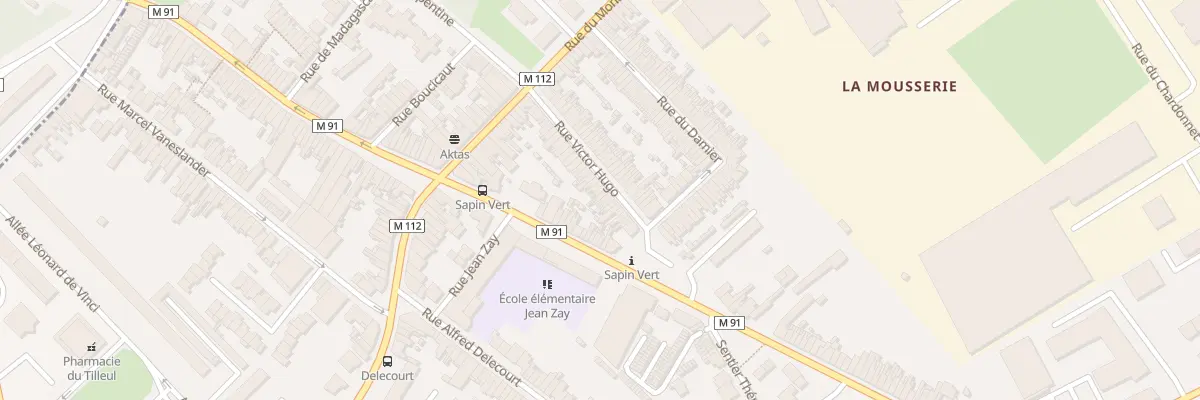 Plan du 23 Rue Victor Hugo à Wattrelos