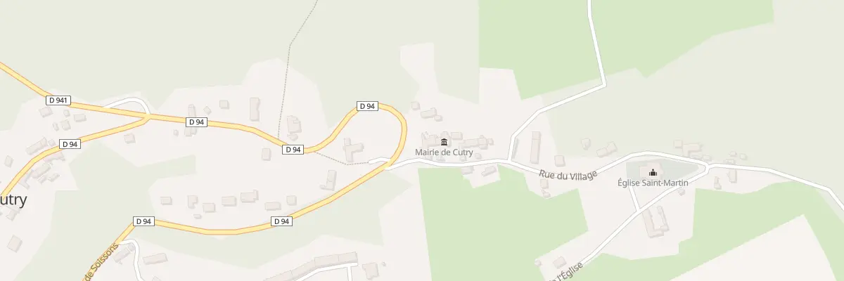 Plan du 20 Rue du Village à Cutry