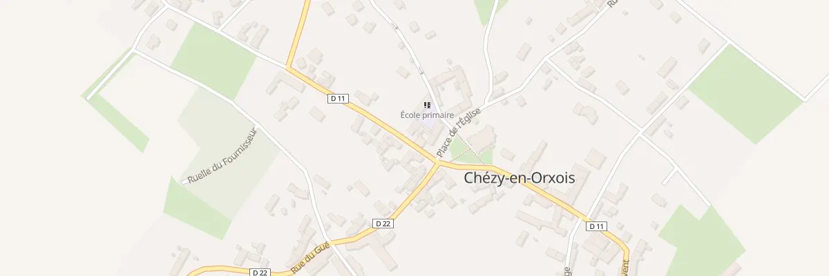 Plan du 8 Pl de l’Eglise à Chézy-en-Orxois