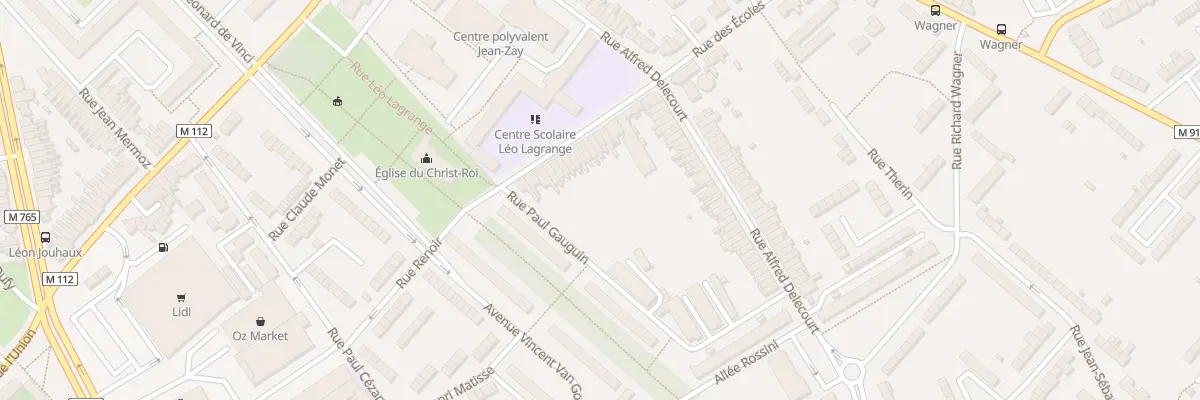 Plan du 35 Rue des Écoles à Wattrelos